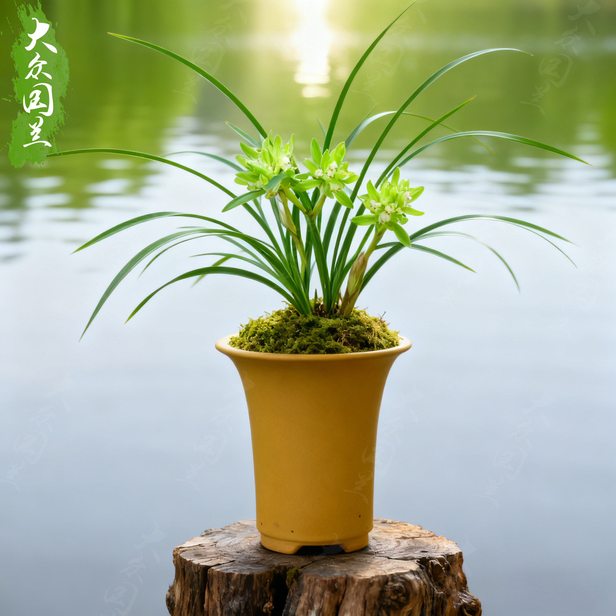 【余蝴蝶】兰草春兰名贵浓香兰花苗室内盆栽花卉客厅书房办公桌面