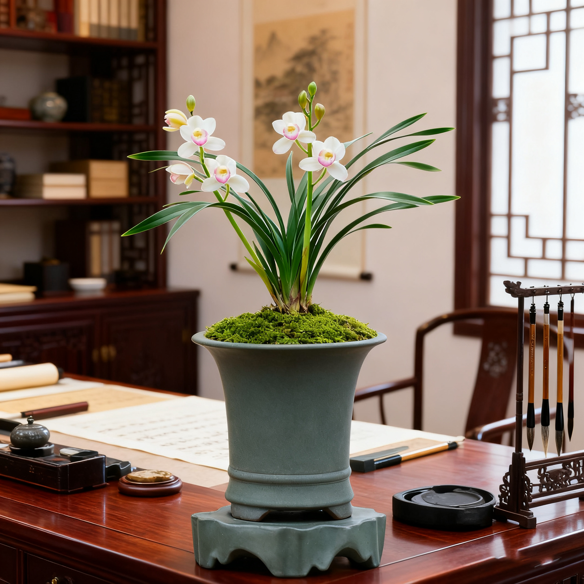 建兰玉娇兰花盆栽植物名贵兰草花苗国兰四季室内花卉兰花苗带花苞,鲜花速递/花卉仿真/绿植园艺,国兰/杂交兰/洋兰类,淘宝优惠券,粉丝福利购,淘宝优惠卷