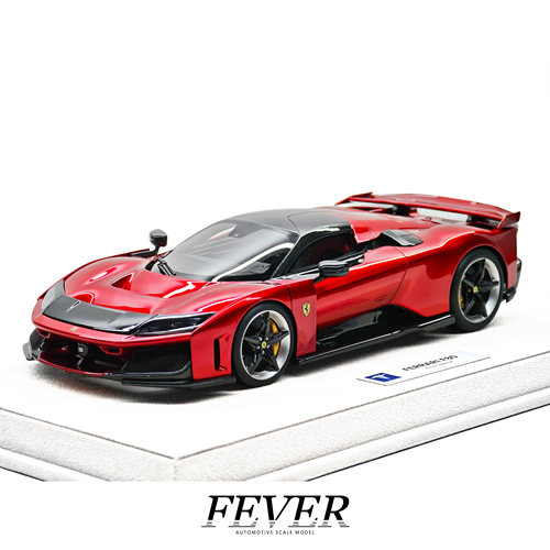 HC 1/18 法拉利 F80 金属红限量树脂汽车模型