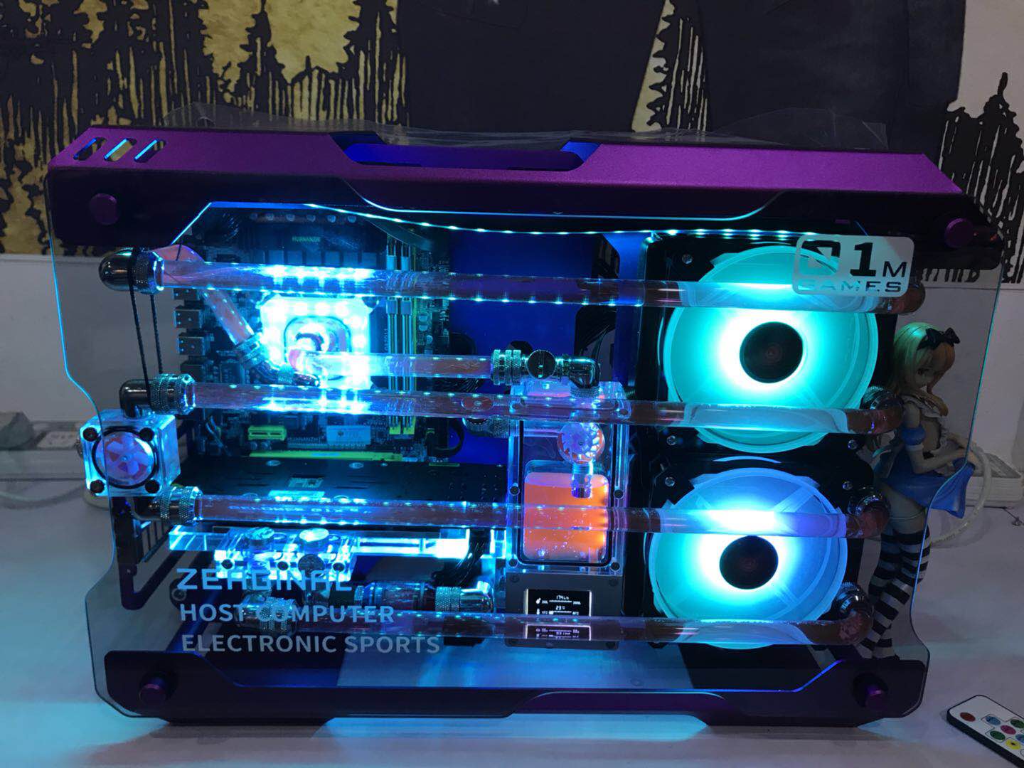 风冷吃鸡电竞游戏主机