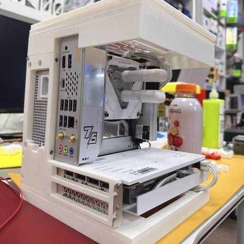积木3D打印分体式水冷主机 迷你ITX乐高电脑台式机便携