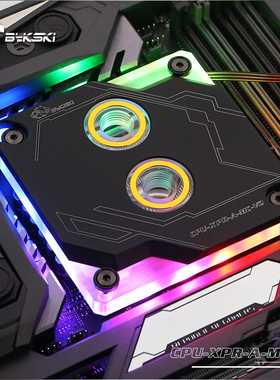 BykskiCPU-XPR-A-MC-V2水冷头黑色支持1151115x20112066I7