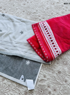 出口美洲品牌订单 100%棉割绒毛巾/面巾 OEKO-TEX标准 环保自然