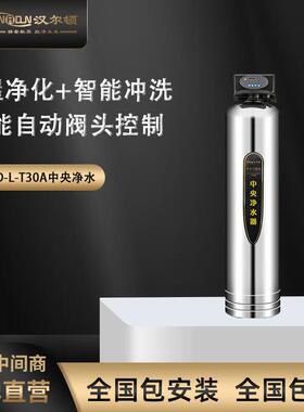 汉尔顿HRD-L-T30A全屋中央净水器大流量全屋净水 智能自动阀冲洗