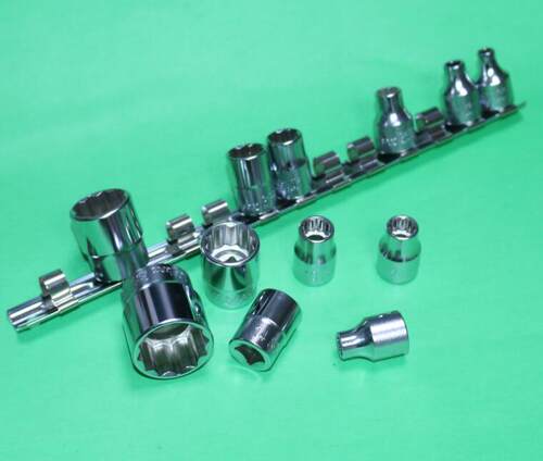 进口日本Koken工具 3/8方5-24mm12件公制12角梅花套筒 RS3405M/12