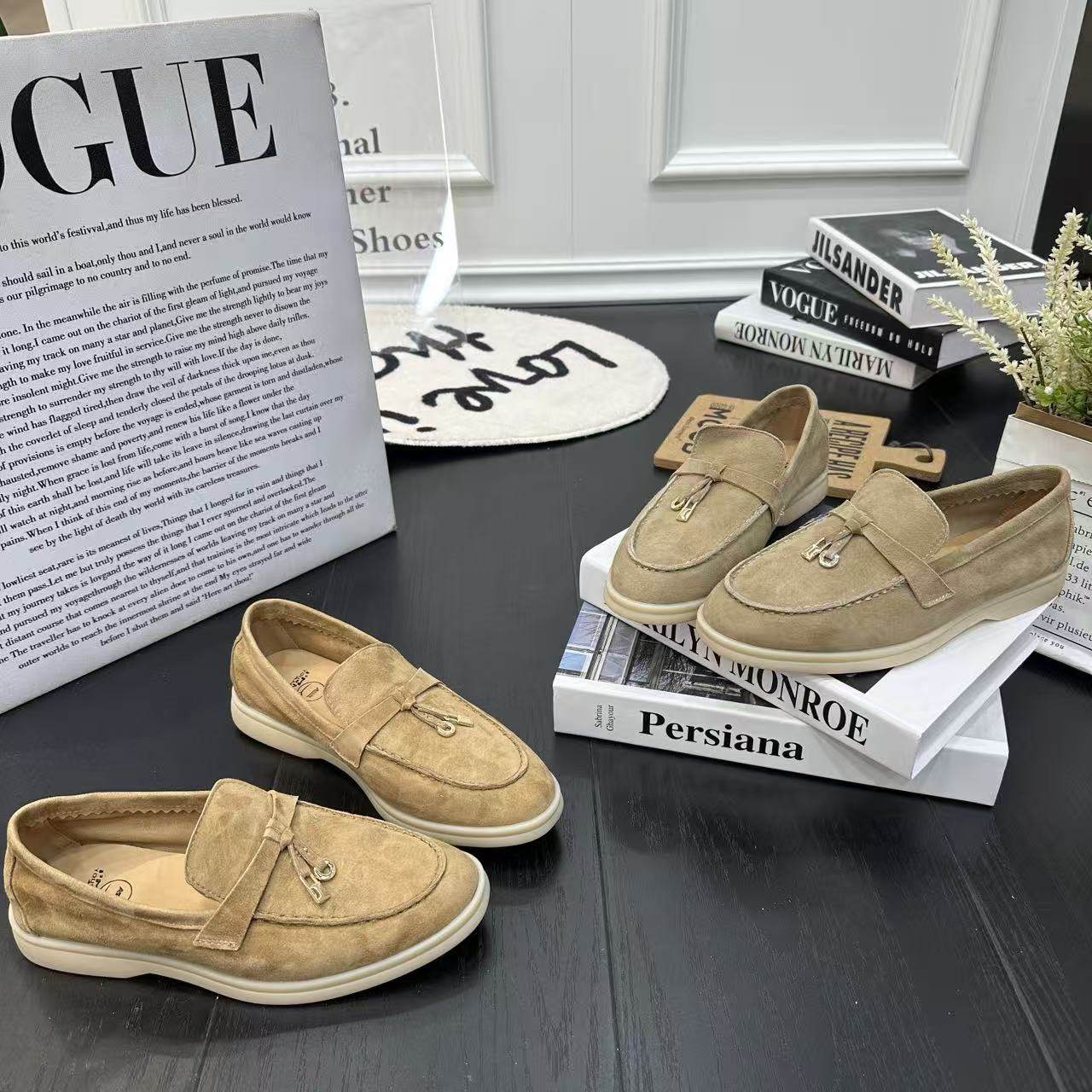 欧洲站轻奢老钱风磨砂面乐福鞋女2026年新款舒适百搭气质锁扣单鞋,女鞋,棉鞋,淘宝优惠券,粉丝福利购,淘宝优惠卷