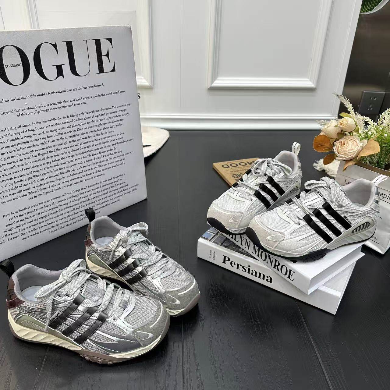 韩版厚网复古透气德训鞋女2026年春季新款防滑运动休闲轻便阿甘鞋,女鞋,棉鞋,淘宝优惠券,粉丝福利购,淘宝优惠卷