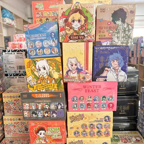 非人哉全系列周边盲抽徽章