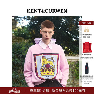 三狮刺绣毛衣针织衫 KENT&CURWEN 肯迪文2025年秋冬男女款