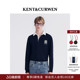 POLO衫 KENT&CURWEN 肯迪文秋冬撞色运动风纯棉男士