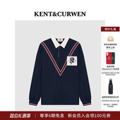 POLO衫 肯迪文2025秋冬系列男士 秀场同款 玫瑰长袖 KENT&CURWEN