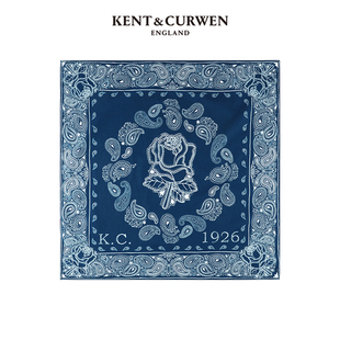 男女同款 纯棉装 肯迪文春季 KENT&CURWEN 饰口袋小方巾K4792EI011