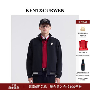 皇冠玫瑰徽章夹克外套 男女款 KENT&CURWEN 肯迪文2025秋冬新品