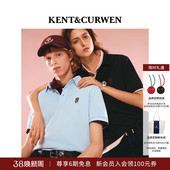 POLO衫 多色短袖 肯迪文春夏系列玫瑰刺绣男女同款 KENT&CURWEN