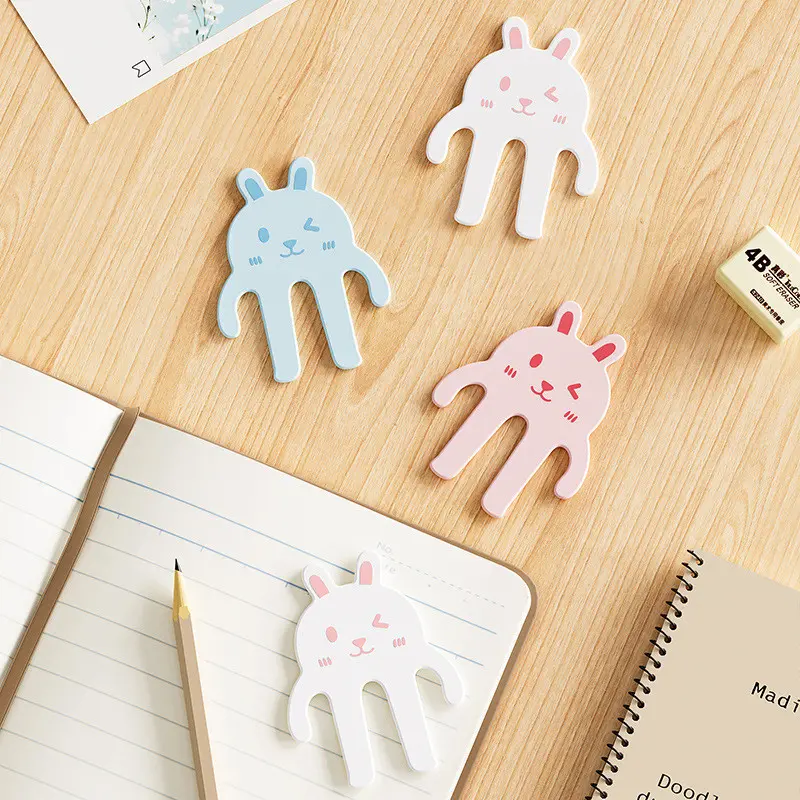 可爱卡通兔书册夹平摊分页夹创意学生书签琴谱夹乐谱夹文具礼品夹,收纳整理,书桌收纳置物架,淘宝优惠券,粉丝福利购,淘宝优惠卷