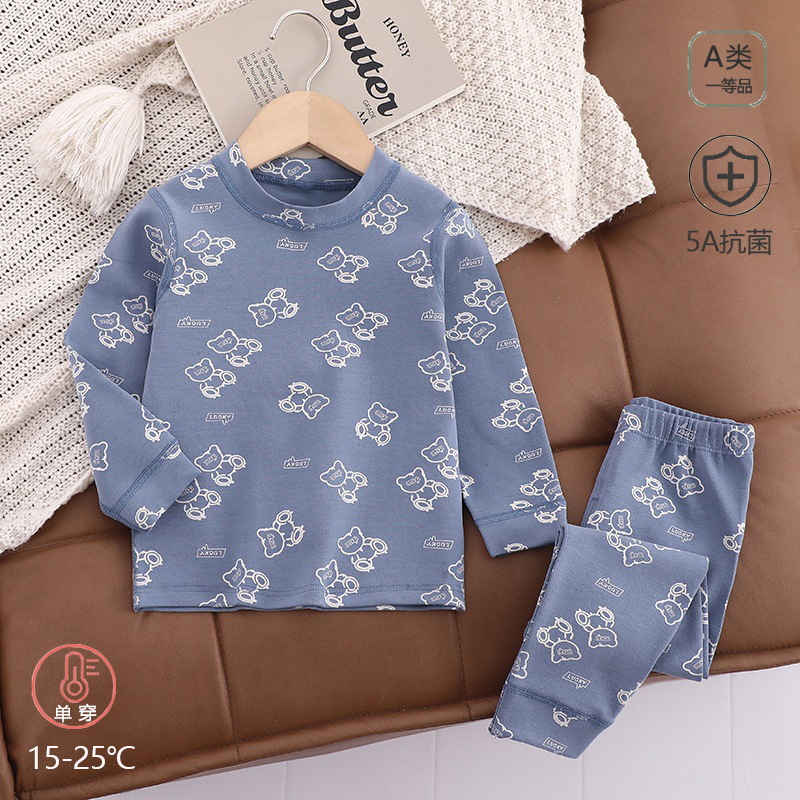 婴幼儿宝宝纯棉内衣套装儿童睡衣