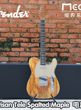 （已售，定制参考）fender custom shop artisan spalted maple