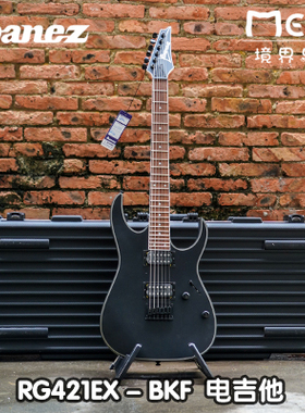 Ibanez 依班娜 2020年新品 RG421EX BKF 电吉他 印尼产 黑色