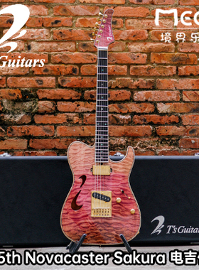 (已售定制参考）T's Guitars 35th Novacaster Sakura  电吉他