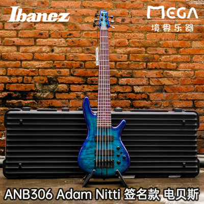 Ibanez依班娜2021年新品 ANB306 Adam Nitti 签名款 电贝斯 贝司