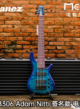 Ibanez依班娜2021年新品  ANB306 Adam Nitti 签名款 电贝斯 贝司