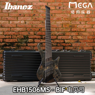 新款 Ibanez 依班娜 电贝司 BIF 无头 EHB1506MS 2021年9月现货