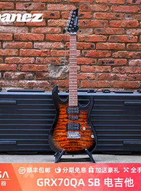 Ibanez 依班娜 GRX70QA SB 电吉他