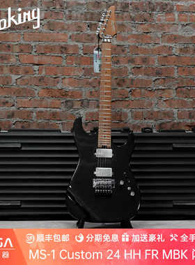 Soloking MS-1 Custom 24 HH FR MBK 闪银黑 电吉他