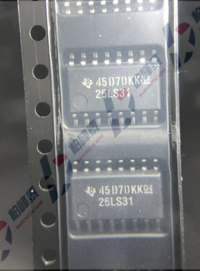 AM26LS31CNSR 丝印：26LS31 SOP-16 5.2MM TI进口原装 可直拍