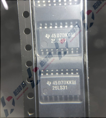 AM26LS31CNSR 丝印：26LS31 SOP-16 5.2MM TI进口原装 可直拍