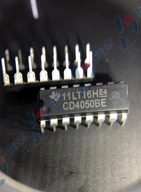 CD4050BE HEF4050BP HCF4050BE 直插DIP-16 全新好质量 一只直拍