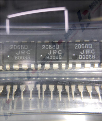 全新原装NJM2068D 2068D JRC 直插DIP-8 双路运放 日本JRC 可直拍