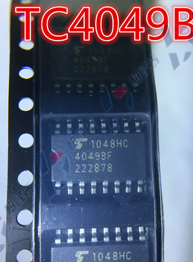 TC4049BF 丝印：4049BF CD4049 SOP-16中体 5.2MM 东芝原装 直拍