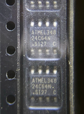 全新原装AT24C64N-10SI-2.7 24C64N SI27 SOP-8 老版本ATMEL