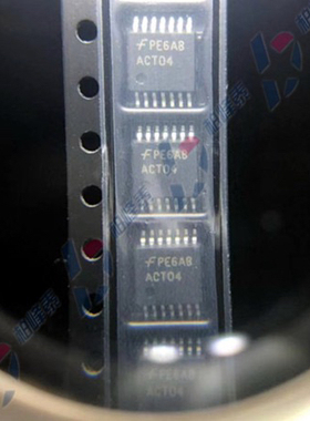 74ACT04MTCX ACT04 AD04 TSSOP-14超薄 FSC进口原装 可直拍