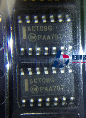 MC74ACT08DR2G 丝印：ACT08 ACT08G SOP-14 ON正品 IC配套 可直拍