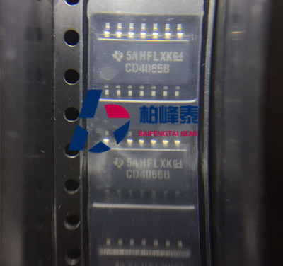 CD4066BNSR 丝印：CD4066B SOP-14中体 TI正品 IC配套 可直拍