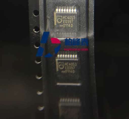 74HC4053DB 丝印：HC4053 SSOP-16厚密脚 NXP正品 IC配单 可直拍