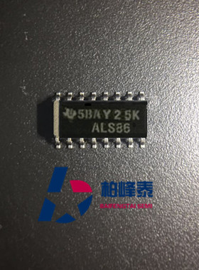 SN74ALS86DR 丝印：ALS86 SOP-14 TI进口正品 IC配单 可直拍
