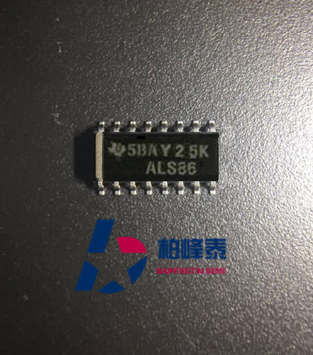 SN74ALS86DR 丝印：ALS86 SOP-14 TI进口正品 IC配单 可直拍