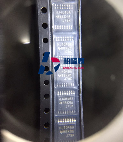 CD74HC4046APWR丝印：HJ4046A TSSOP-14超薄 TI进口正品 可直拍