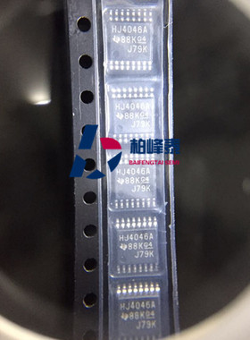 CD74HC4046APWR丝印：HJ4046A TSSOP-14超薄 TI进口正品 可直拍
