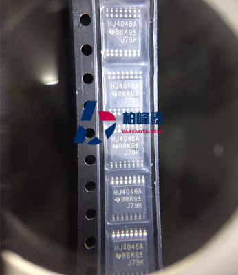 CD74HC4046APWR丝印：HJ4046A TSSOP-14超薄 TI进口正品 可直拍