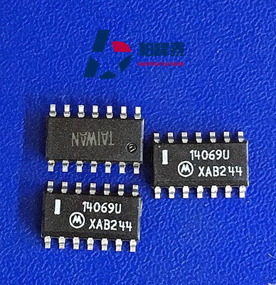 MC14069UBDR2 丝印：14069U SOP-14 MOTOROLA进口正品 可直拍