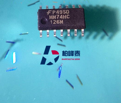 CD74HC126M96 MM74HC126M 丝印：HC126M SOP-14 TI进口正品 直拍