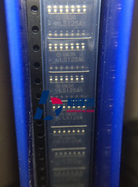 HD74LS125ARPEL SN74LS125ADR 丝印：LS125A 日立进口原装 可直拍