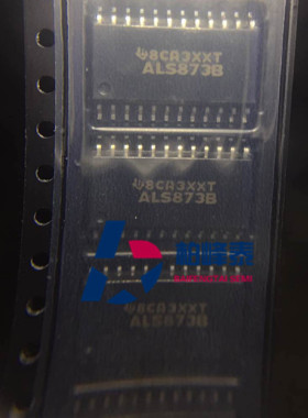 SN74ALS873BDWR 丝印：ALS873B 逻辑锁存器 TI进口正品 可直拍
