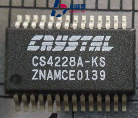 CS4228A-KS CS4228A SSOP-28 24bit立体声解码器 CRYSTAL正品直拍
