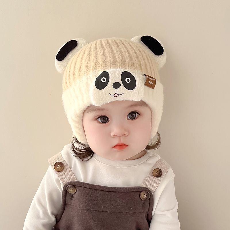 秋冬季婴儿帽子可爱保暖套头帽
