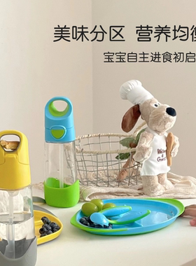 澳洲bbox儿童餐盘婴儿童辅食分格餐盘防摔餐具宝宝吃饭托盘 官方